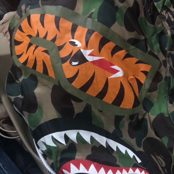 Bape x Adidas Firebird Puffer Jacket - Picture 4 of 5